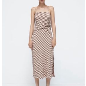 Zara Gingham dress